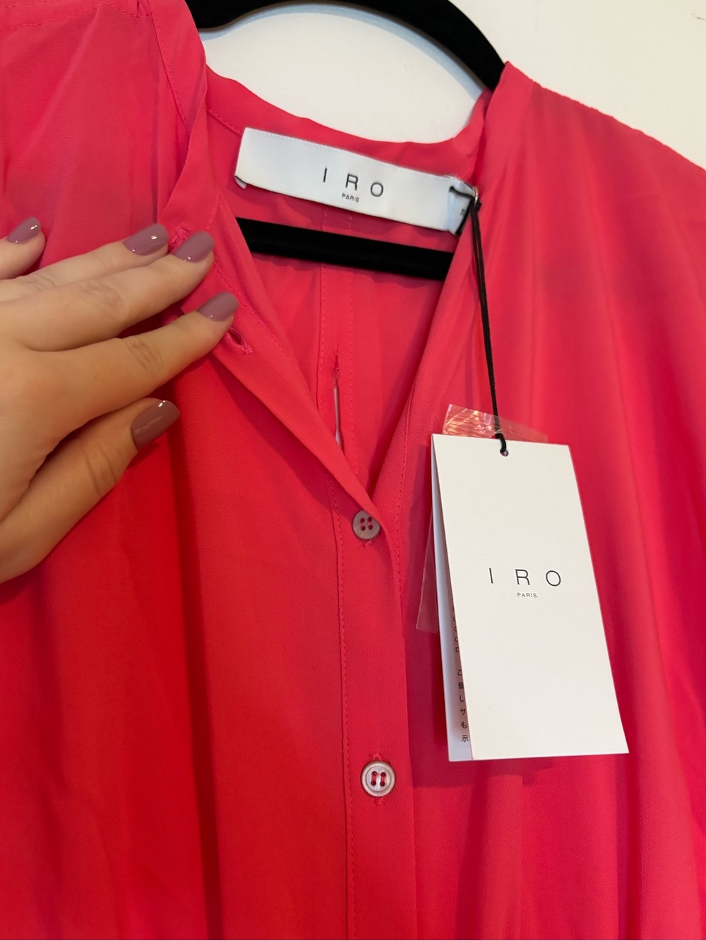 INWT IRO "NIMA" DRESS SIZE 38 - Picture 4 of 7